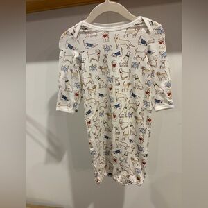 Little Me Pup Parade Stretch Baby Gown